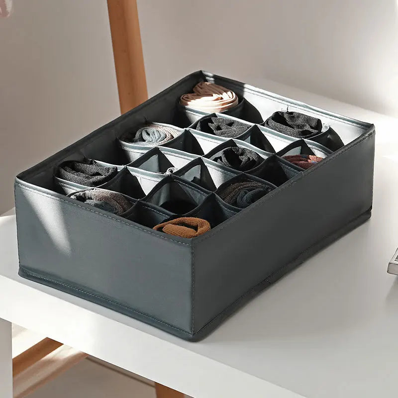 Organizer For Underwear Socks Bra Pants Scarf Tie Storage Box