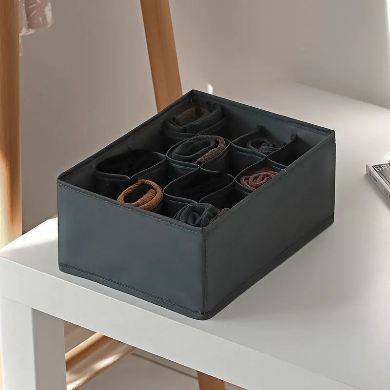 Organizer For Underwear Socks Bra Pants Scarf Tie Storage Box