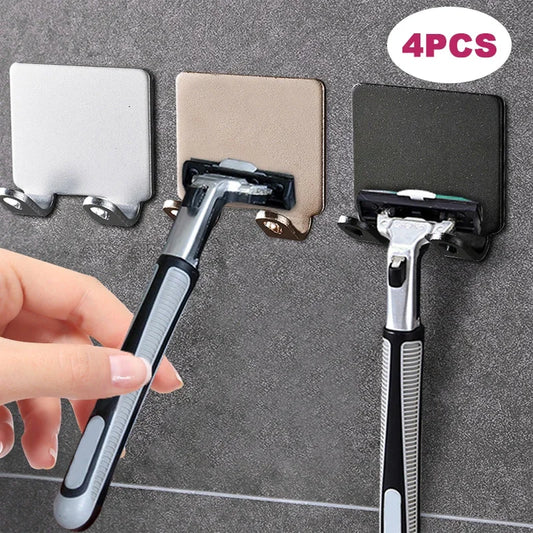 Bathroom Space Aluminum Razor Storage Holder