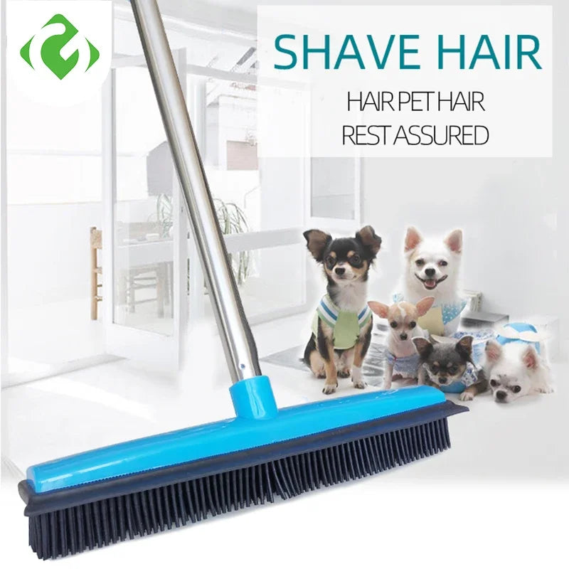 Pet Hair  Removal Broom with Telescopic Bristles